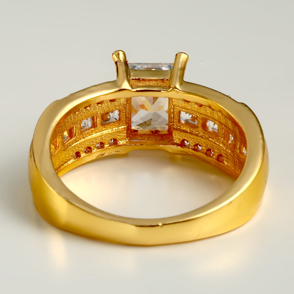 Zircon gemstone ring for women