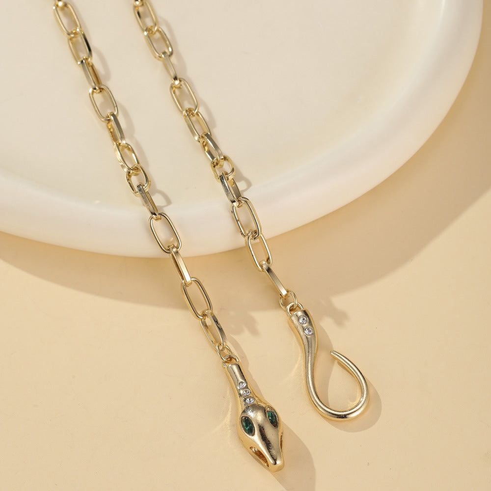 metal snake pendant