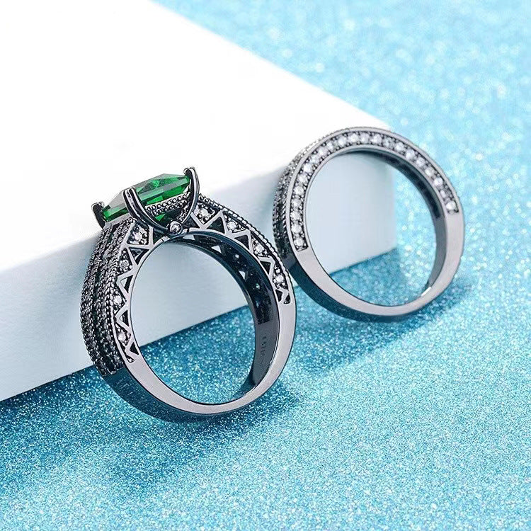 Wedding/Engagement Ring Set - Couple Rings