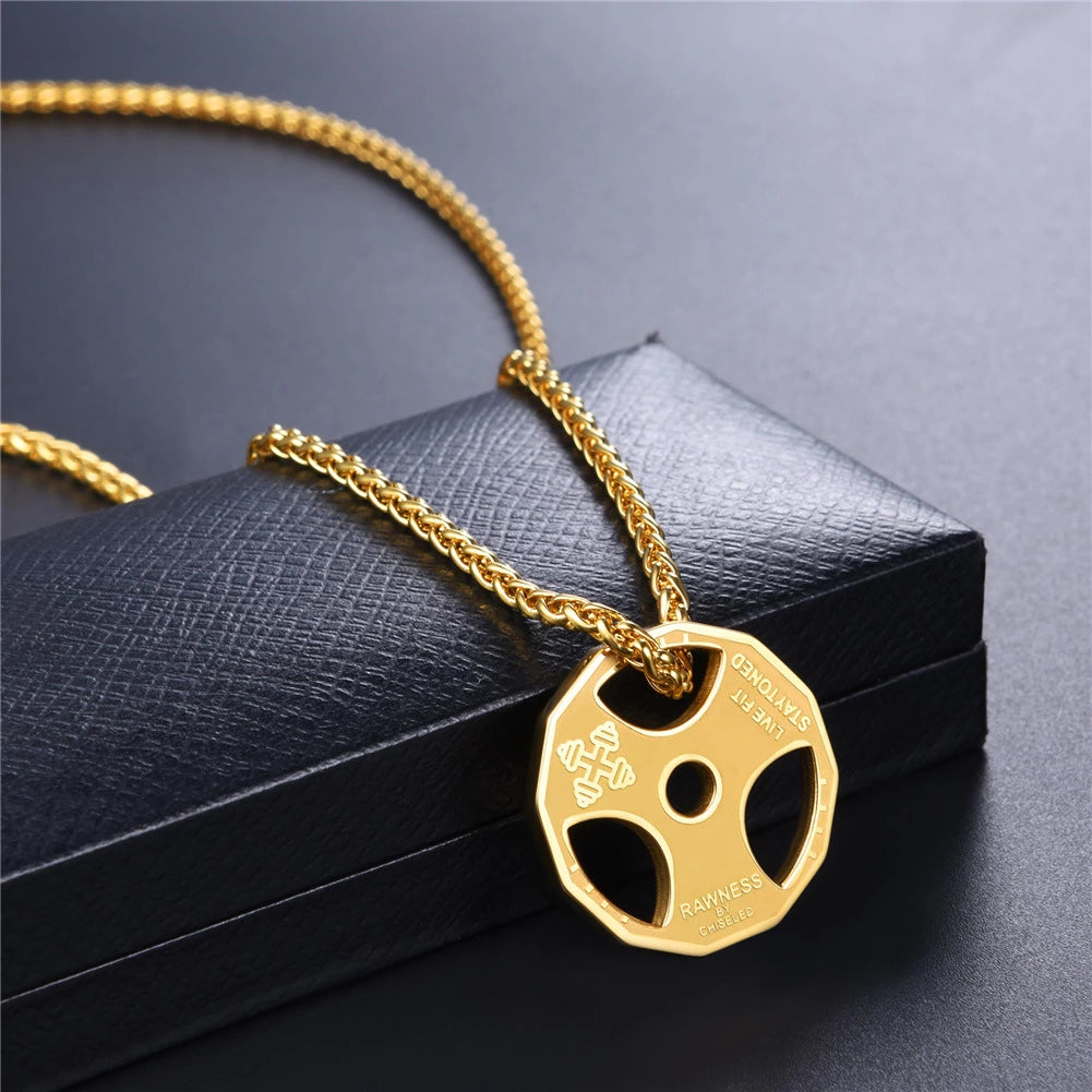 men's sports necklace