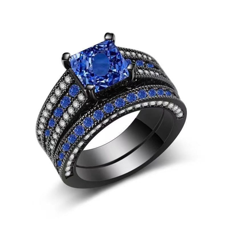 Wedding/Engagement Ring Set - Couple Rings