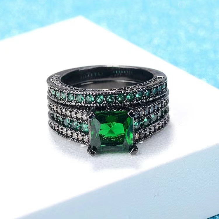 Wedding/Engagement Ring Set - Couple Rings