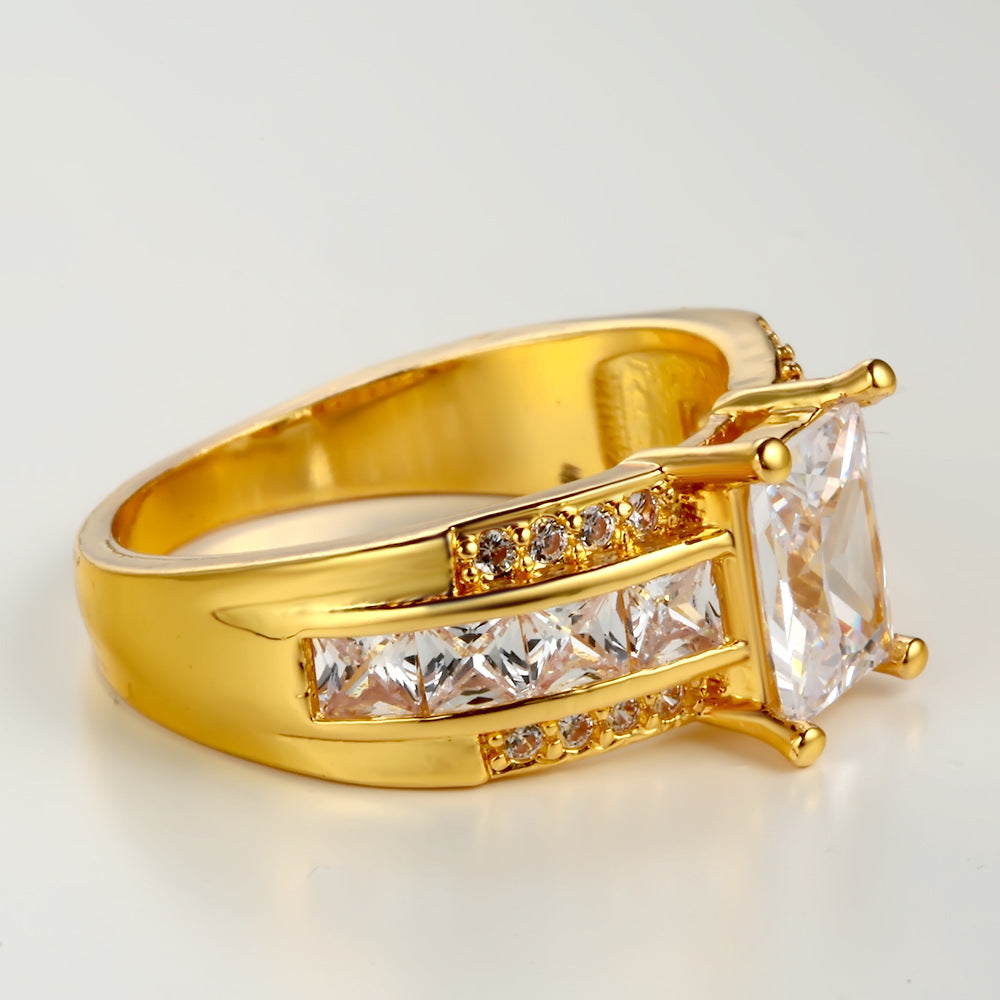 Zircon gemstone ring for women