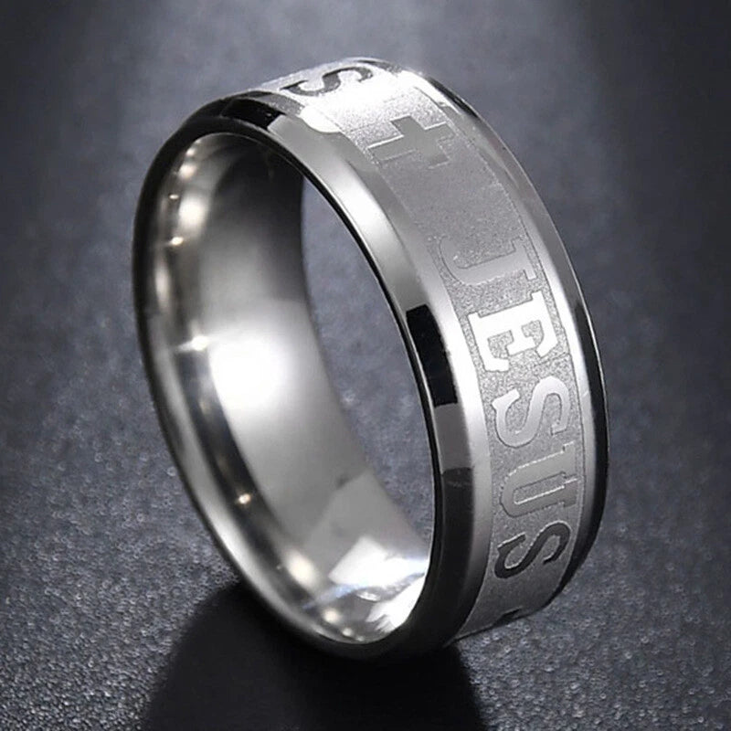 Men And Women Index Finger Ring Stainless Steel Jewelry