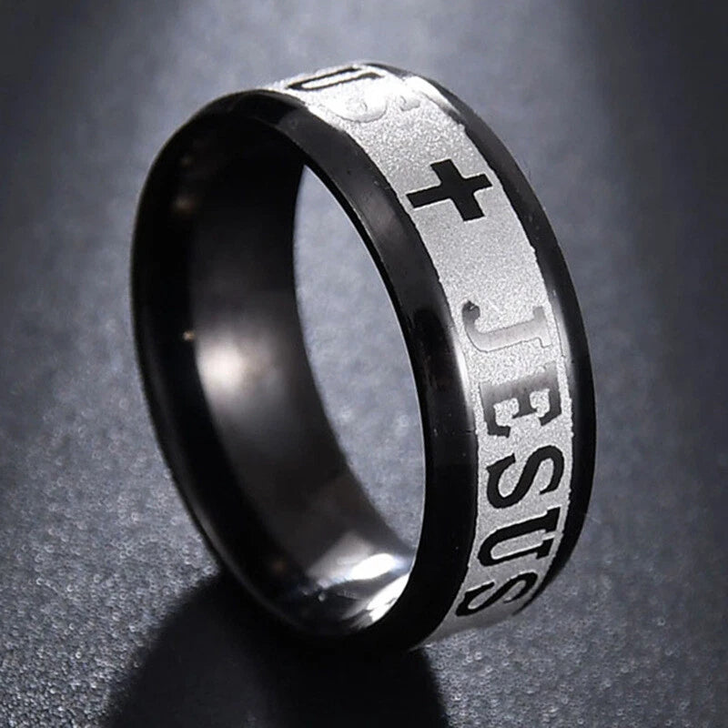 Men And Women Index Finger Ring Stainless Steel Jewelry